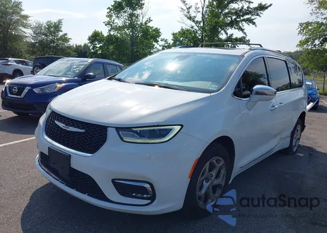 2021 Chrysler Pacifica Limited Awd из США, поврежденный, VIN 2C4RC3GG7MR595072